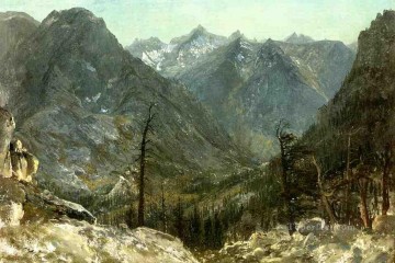  nevada Lienzo - La montaña Albert Bierstadt de Sierra Nevada